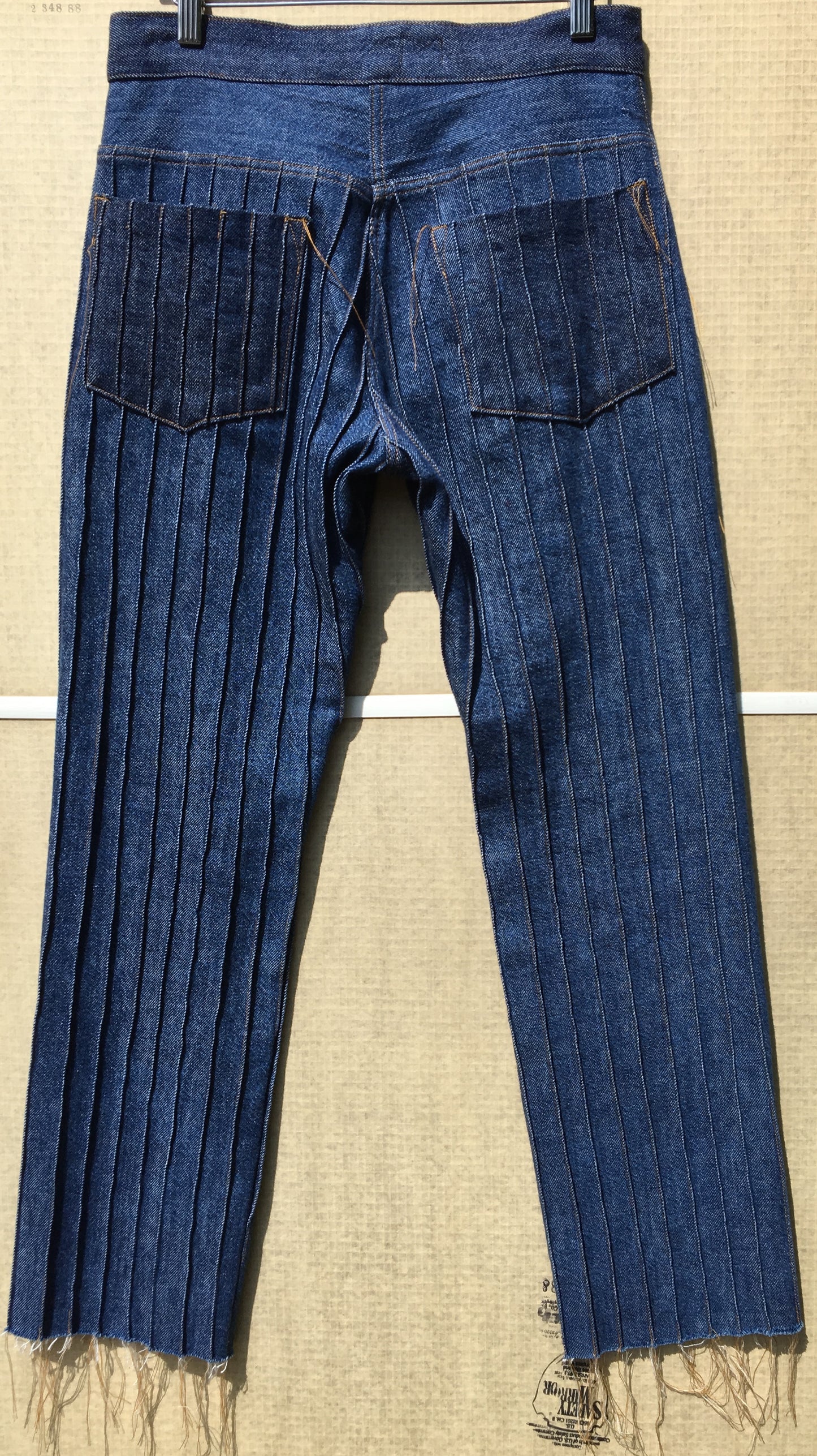 Indigo Denim Trousers-Jetpack Hom(m)e-APOC STORE