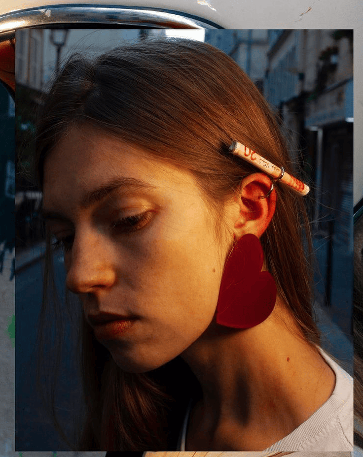 Holder Ear Cuff Silver-D’heygere-APOC STORE