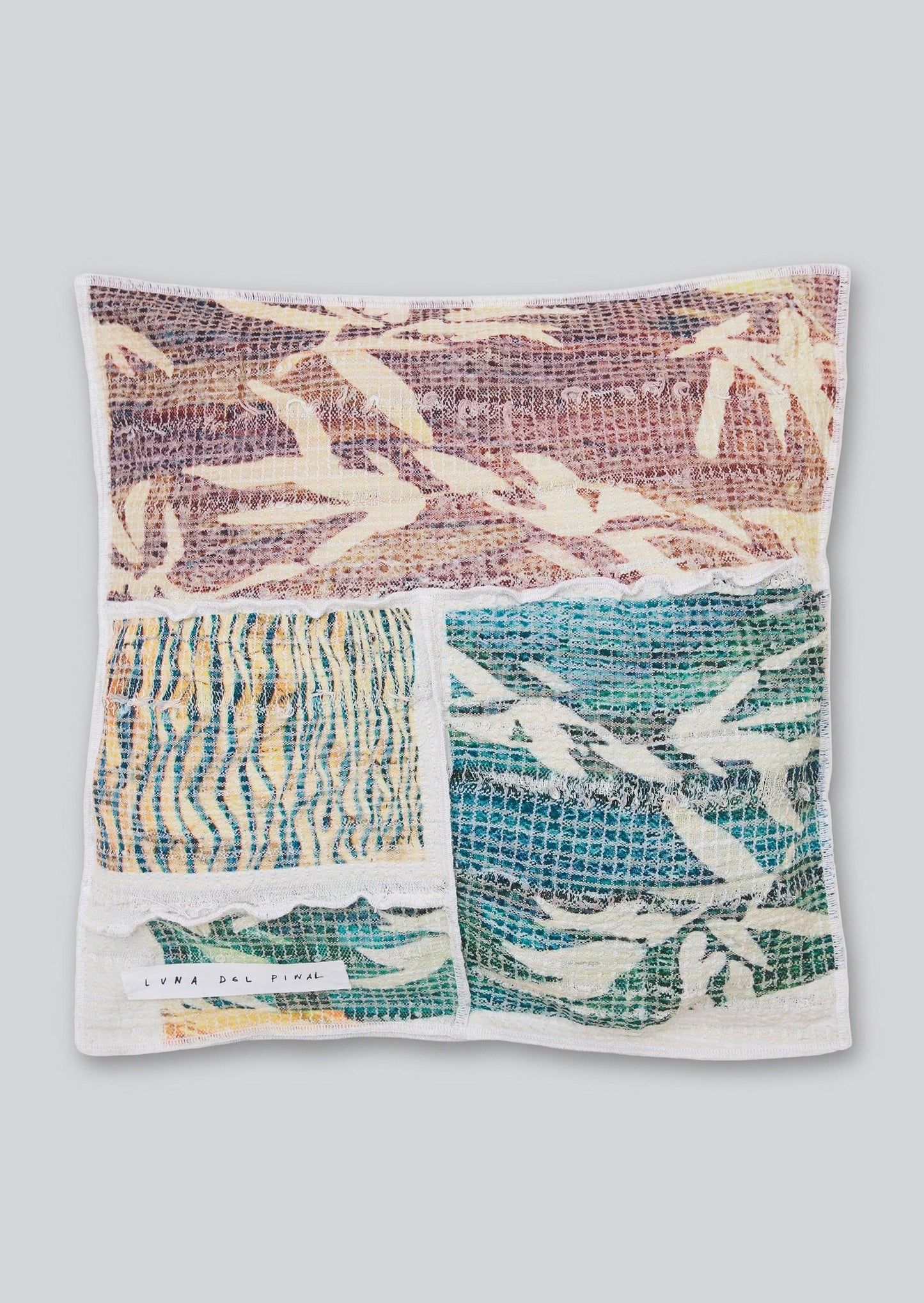 Floral Study Stretch Weave Cushion-Luna Del Pinal-APOC STORE