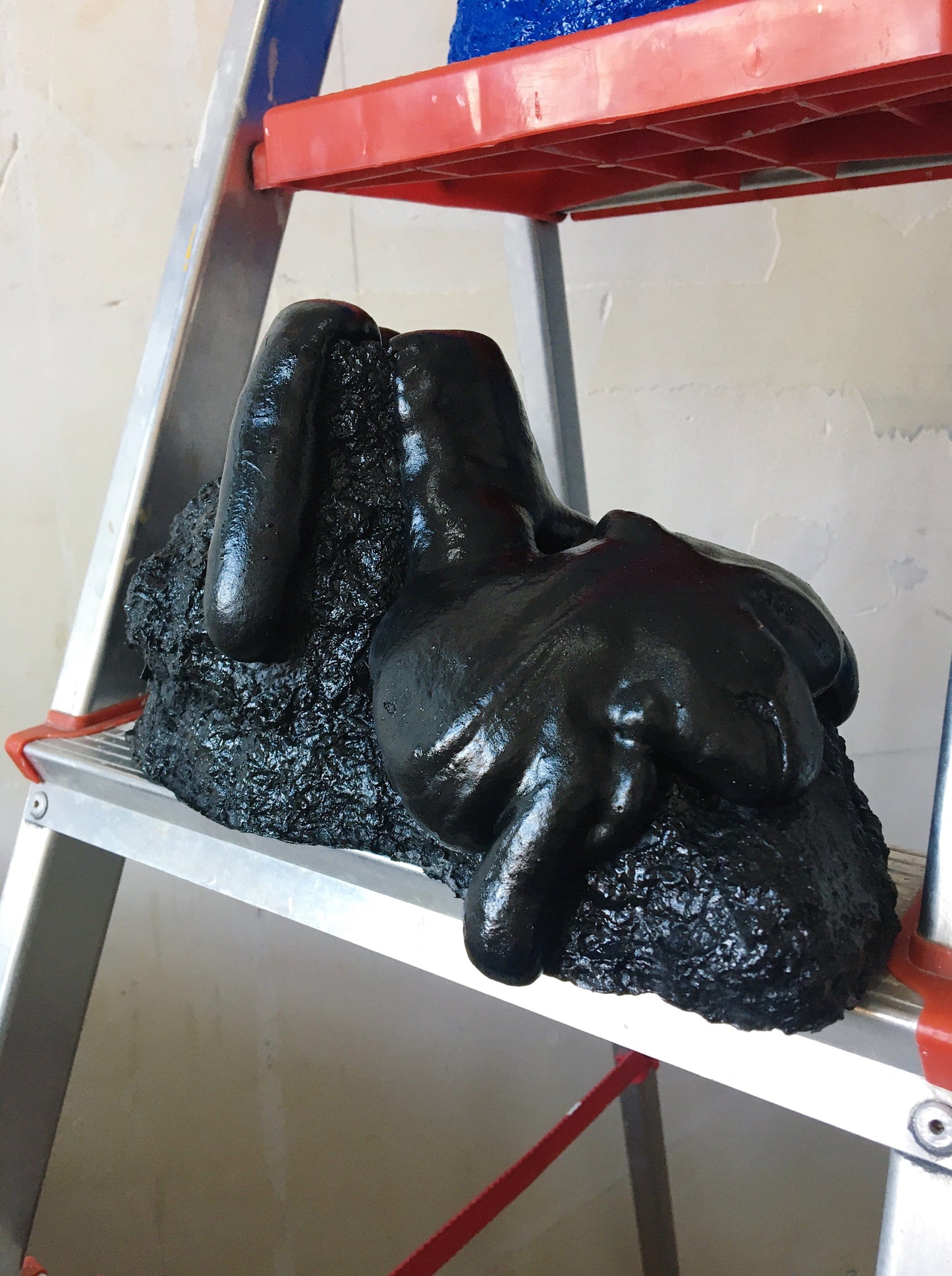 Black Lava Vase-BVAR-APOC STORE