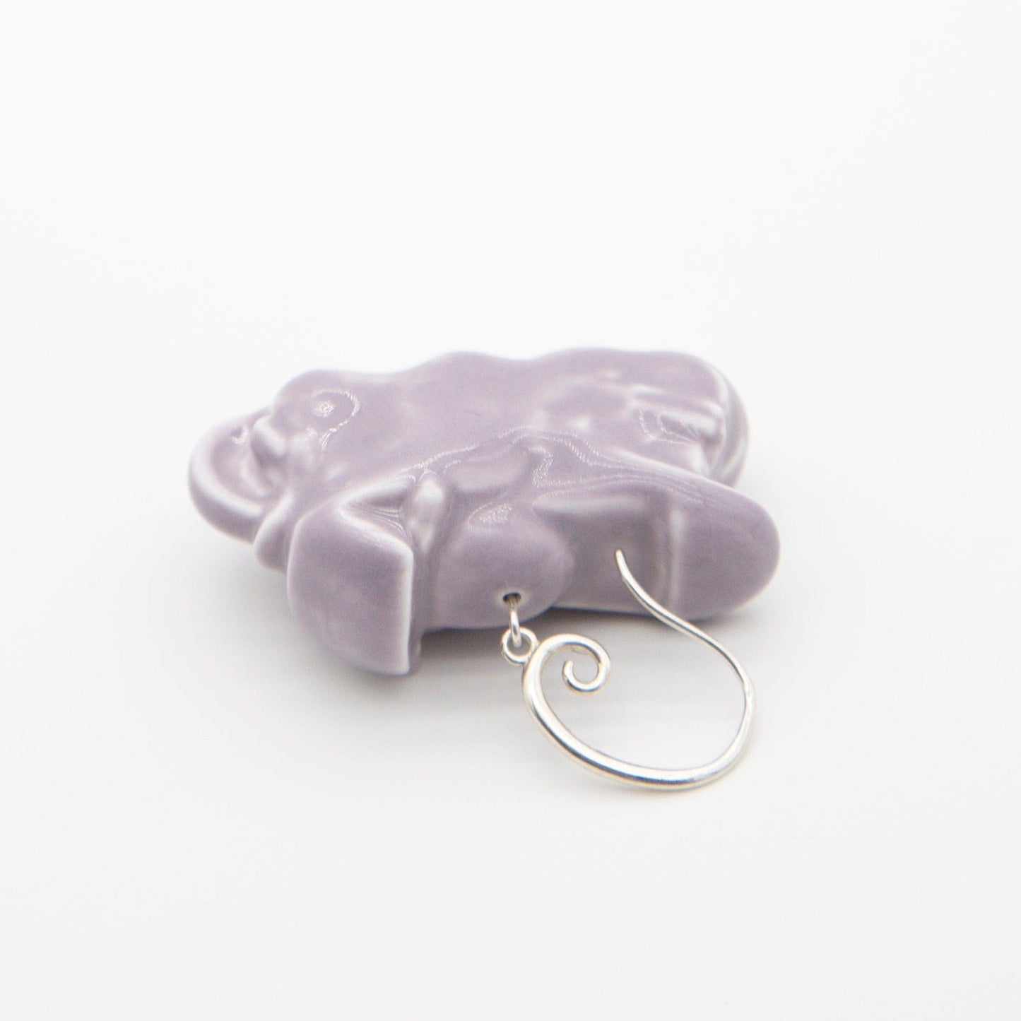 Motorcube Earring Purple-EEGGNET-APOC STORE