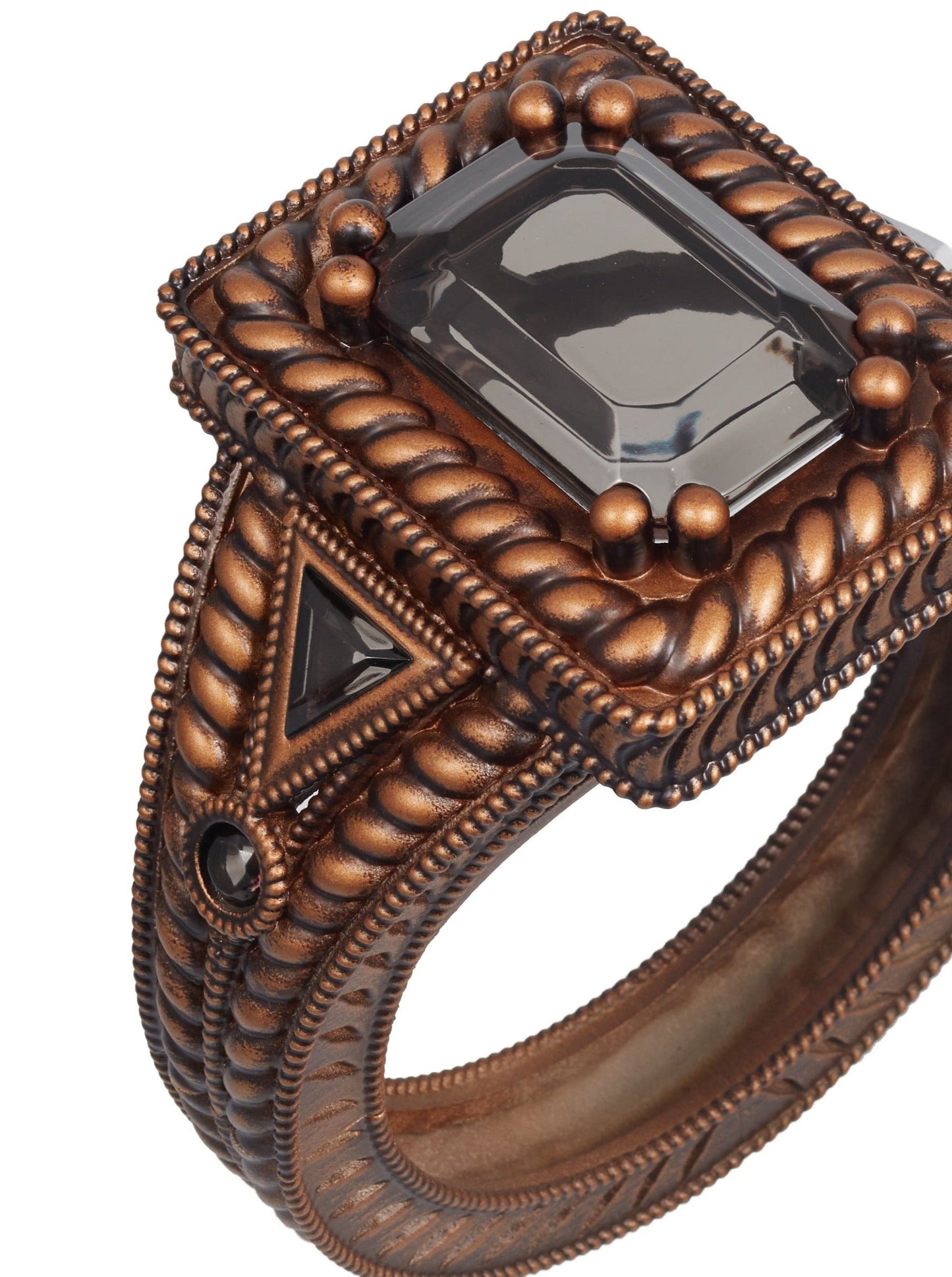 Gold Onxy Gem Neckpiece-MOTOGUO-APOC STORE