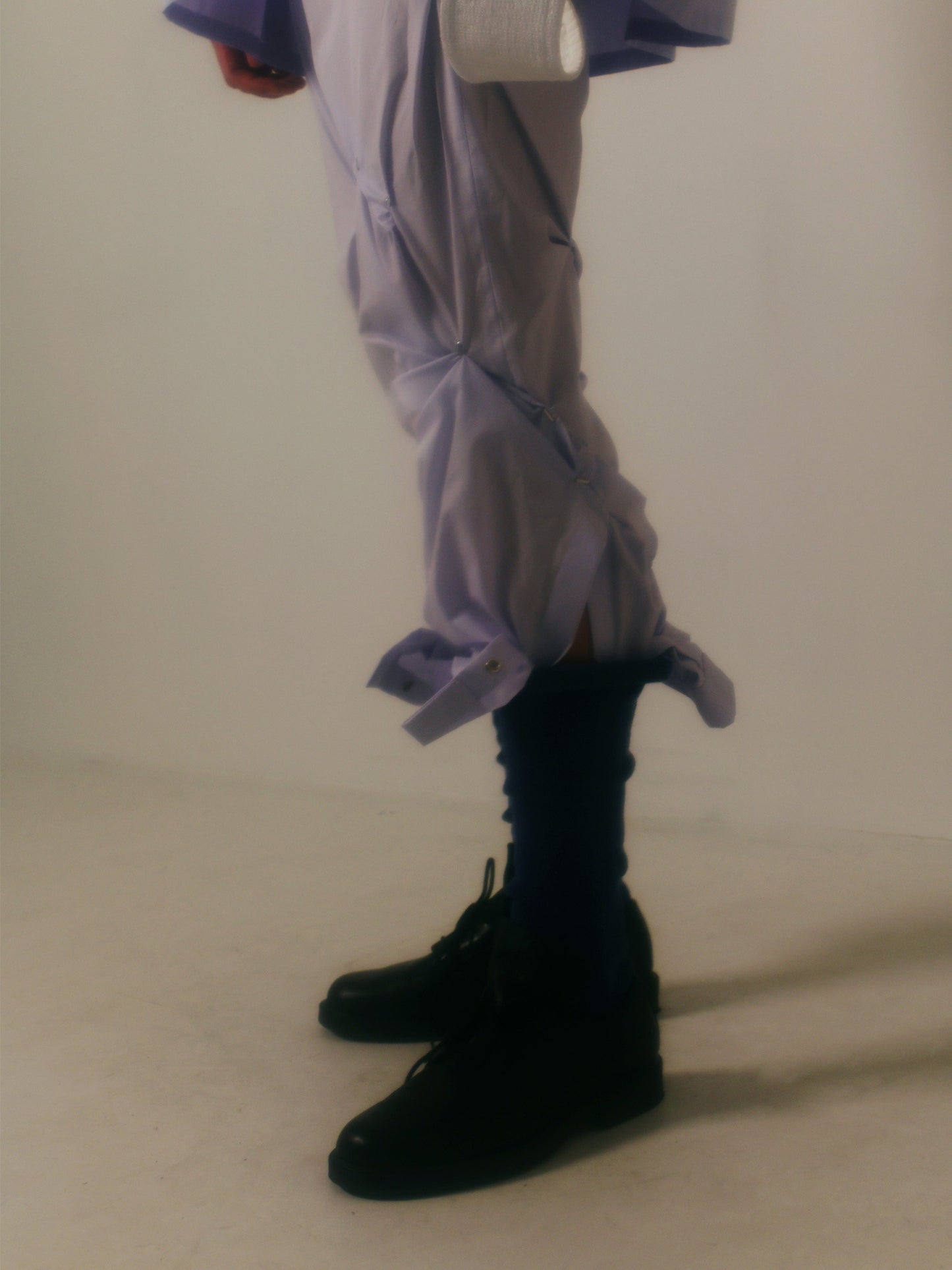 Framed Sock Blue-SHEK LEUNG-APOC STORE