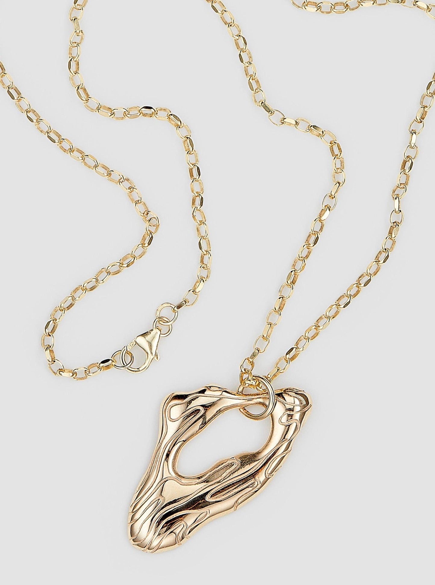 Gold Island Pendant Necklace-OCTI-APOC STORE