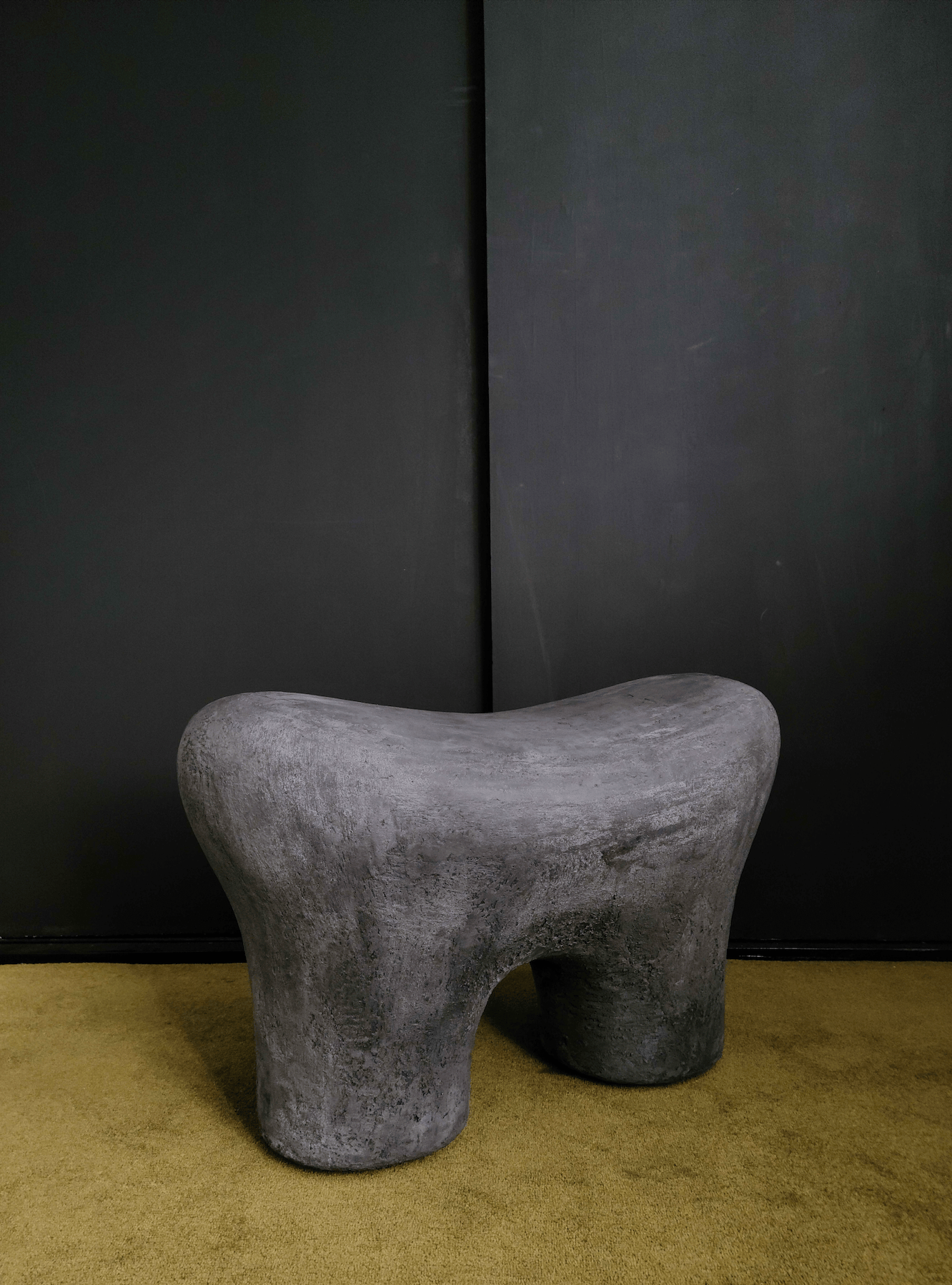 Tooth Chair Dark Grey-Dongwook Choi-APOC STORE