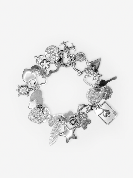 MARLAND BACKUS チャーム Marland Backus Chrome Charm Bracelet – APOC STORE
