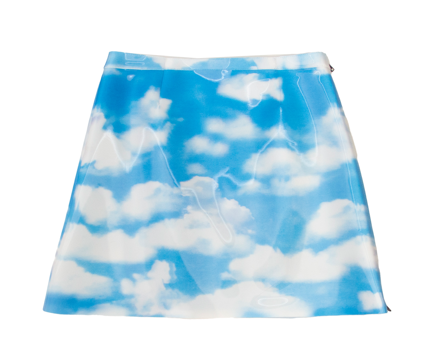 Lenticular Sky Mini Skirt-Leeann Huang-APOC STORE