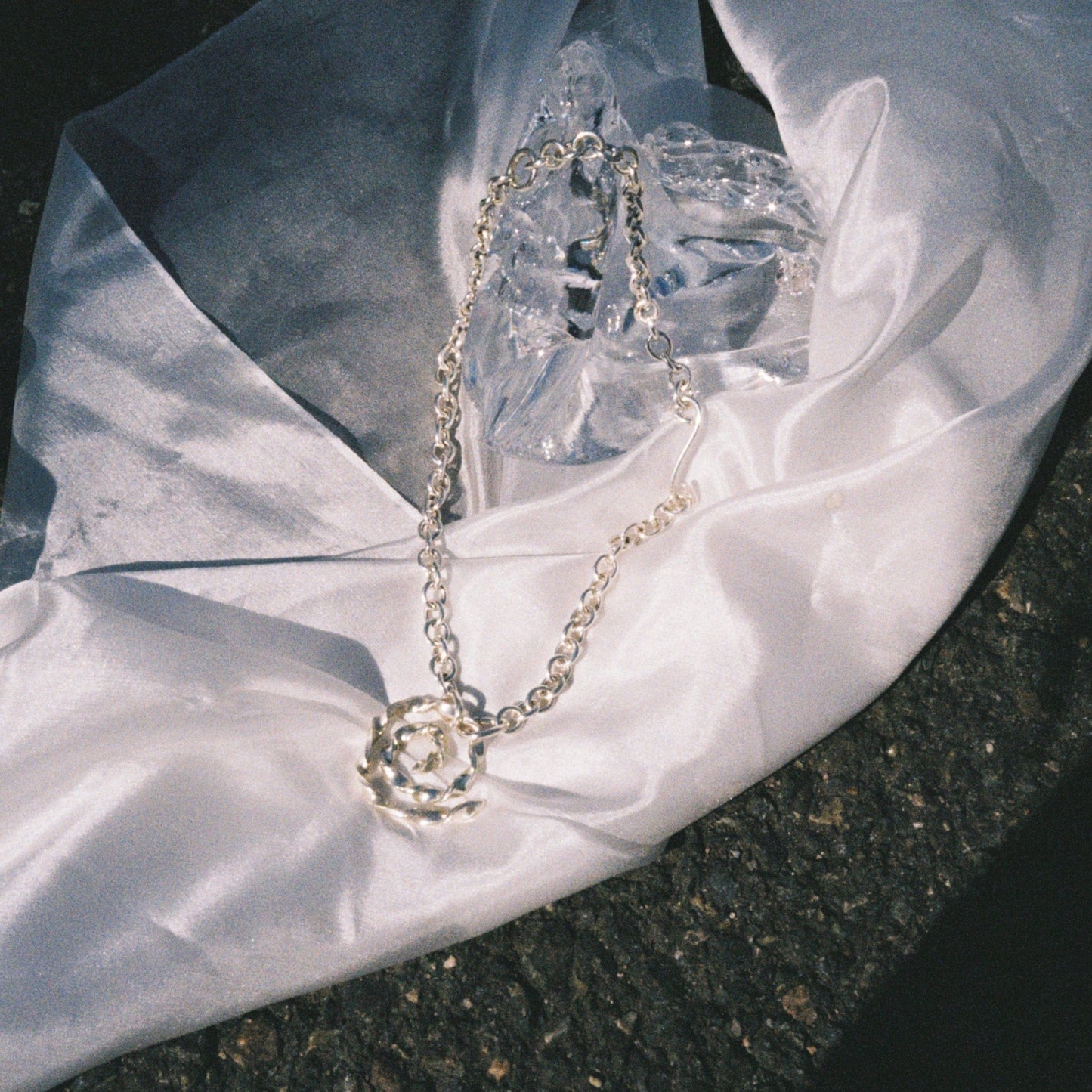 Spiral Sister Necklace-ISA Collection-APOC STORE