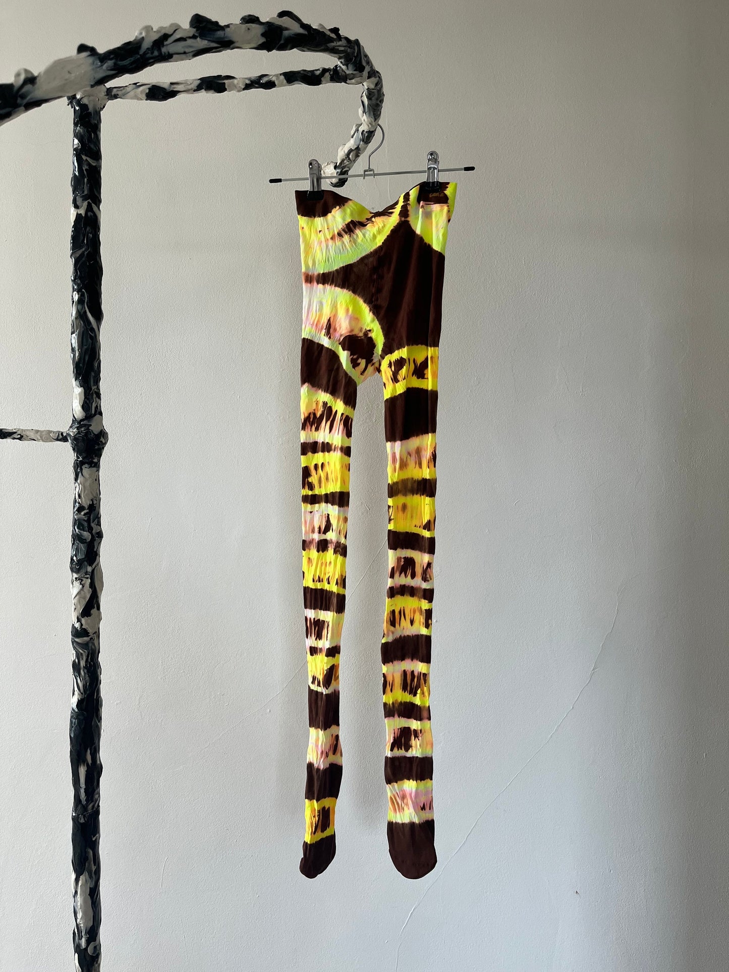Hand Dyed Tights Multicolour-Celia Calderón Asensio-APOC STORE