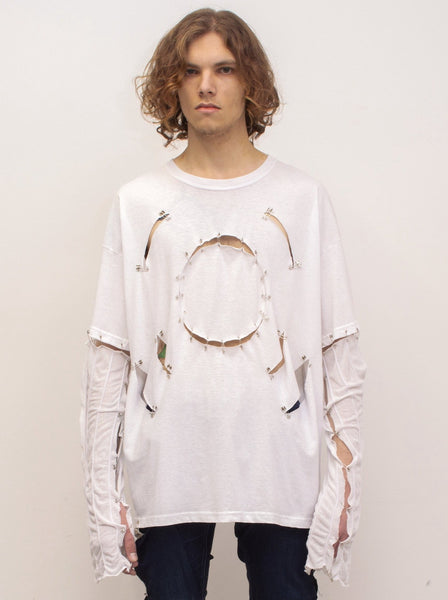 【2plan】23FW★ [MADE] Ravin Angora Button Over T-Shirt D Co, 2-224 AVN T-Shirt | Brotallion – Brotallion LLC