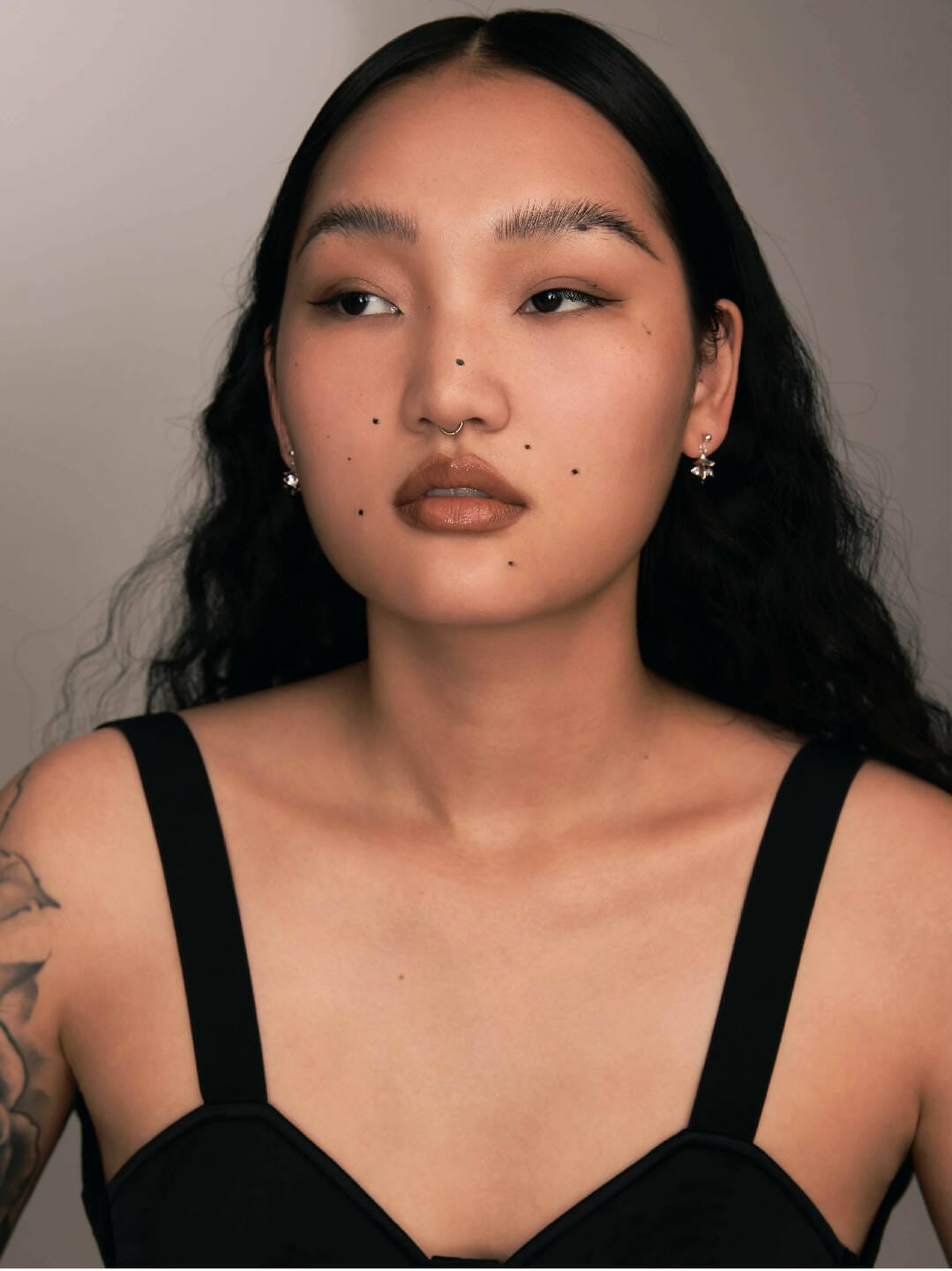 Silver Geometrical Stars Earrings-Ancient Future-APOC STORE