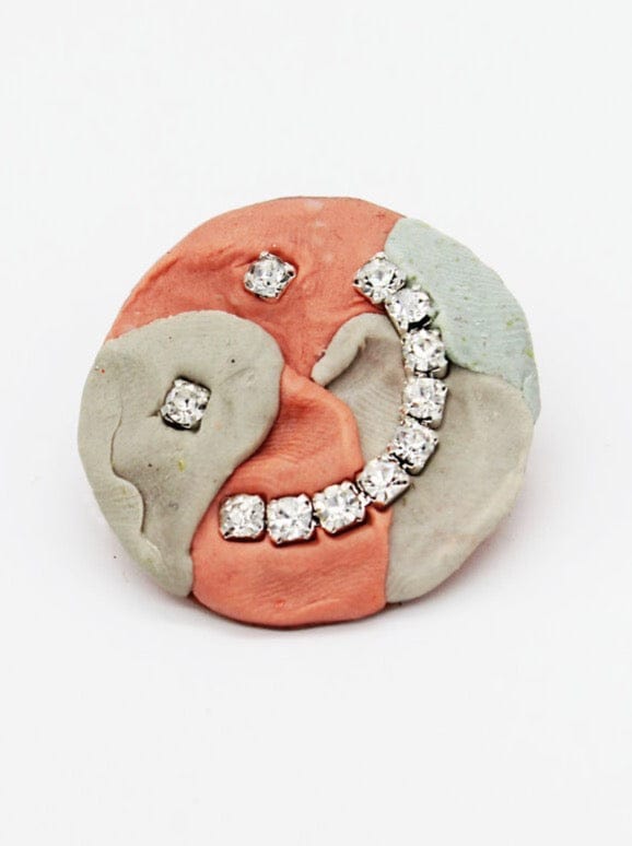 Stuck in my Teeth Brooch-Corrina Goutos-APOC STORE