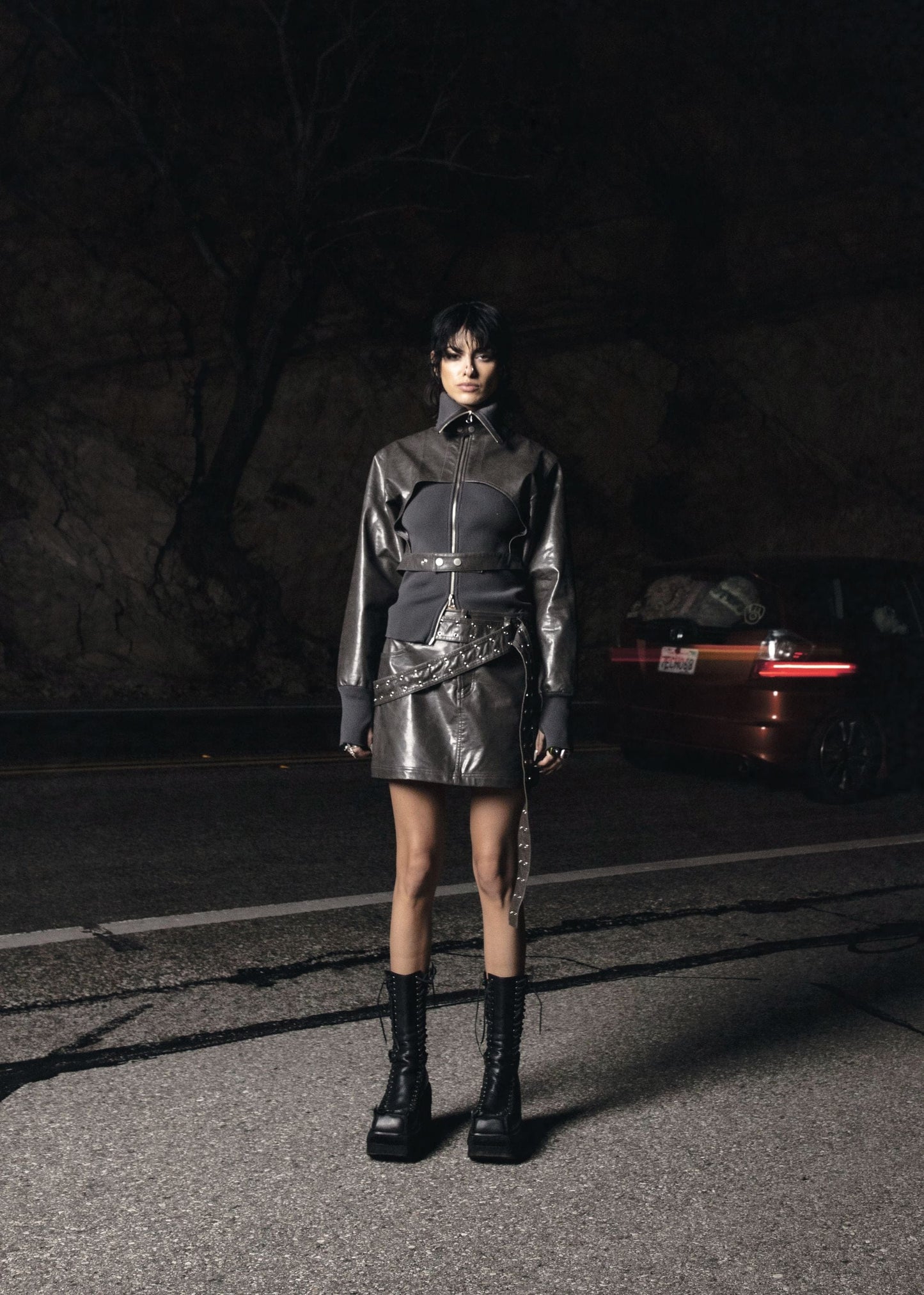 Combo Jacket Dark Grey-Nibgnus-APOC STORE