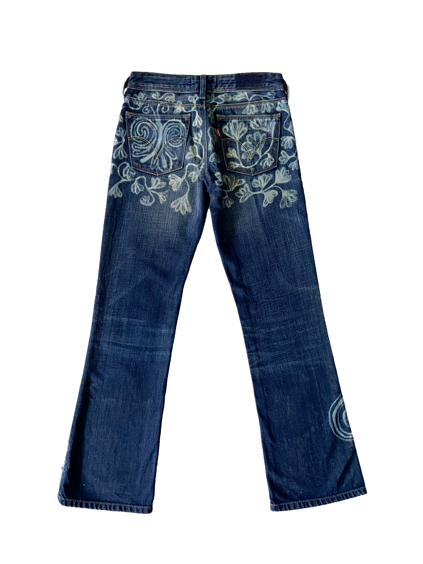 Hand Painted Jeans-Anna Castellano-APOC STORE