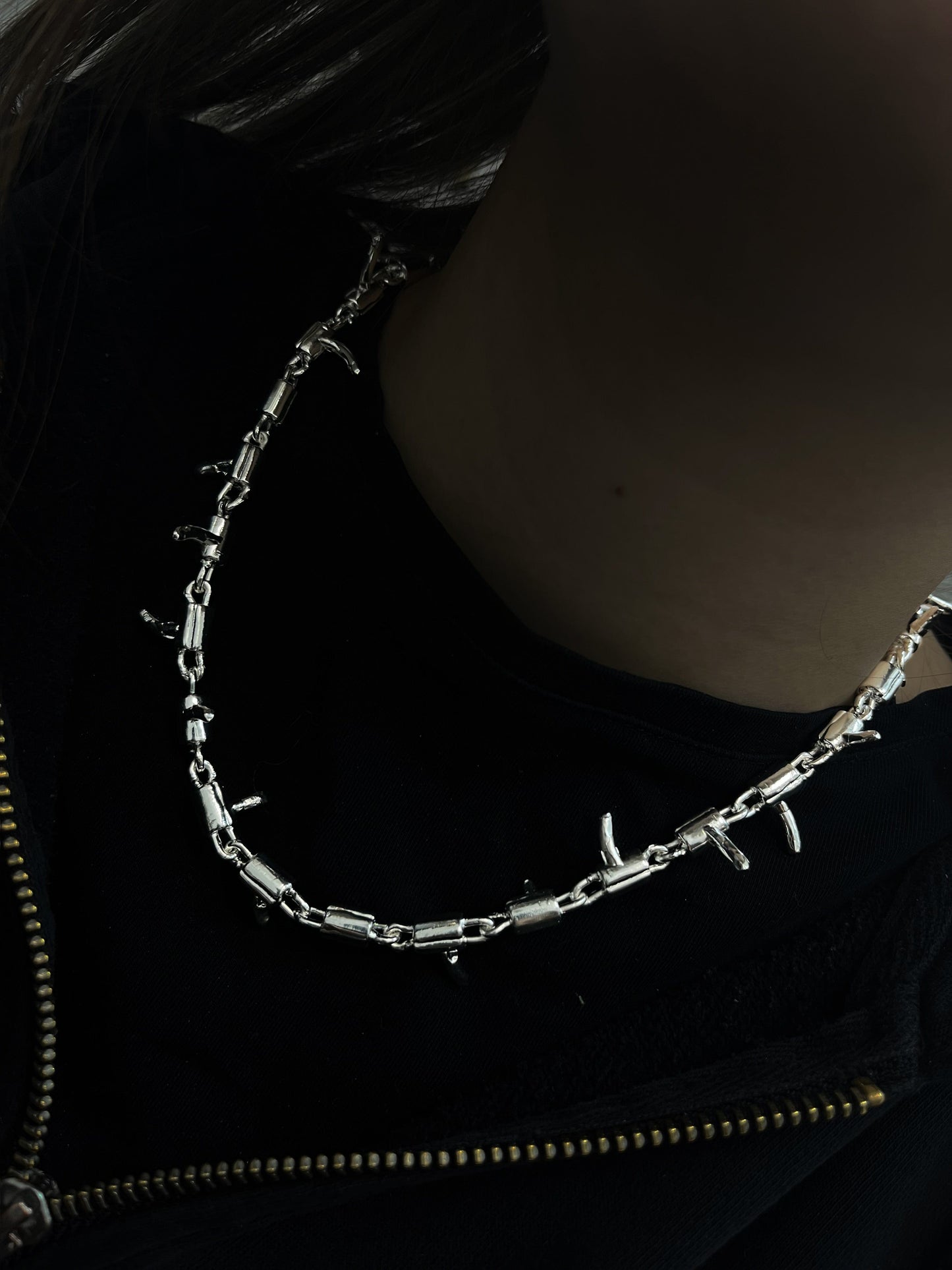 SPIKE NECKLACE-Colombe d’Humieres-APOC STORE