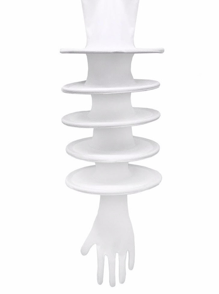 Pure White Discs Glove-Sun Woo-APOC STORE