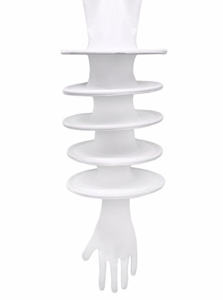 Pure White Discs Glove-Sun Woo-APOC STORE