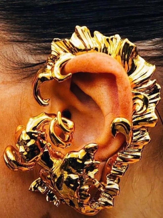 Gold Faun Myth Cuffs-Baggira-APOC STORE