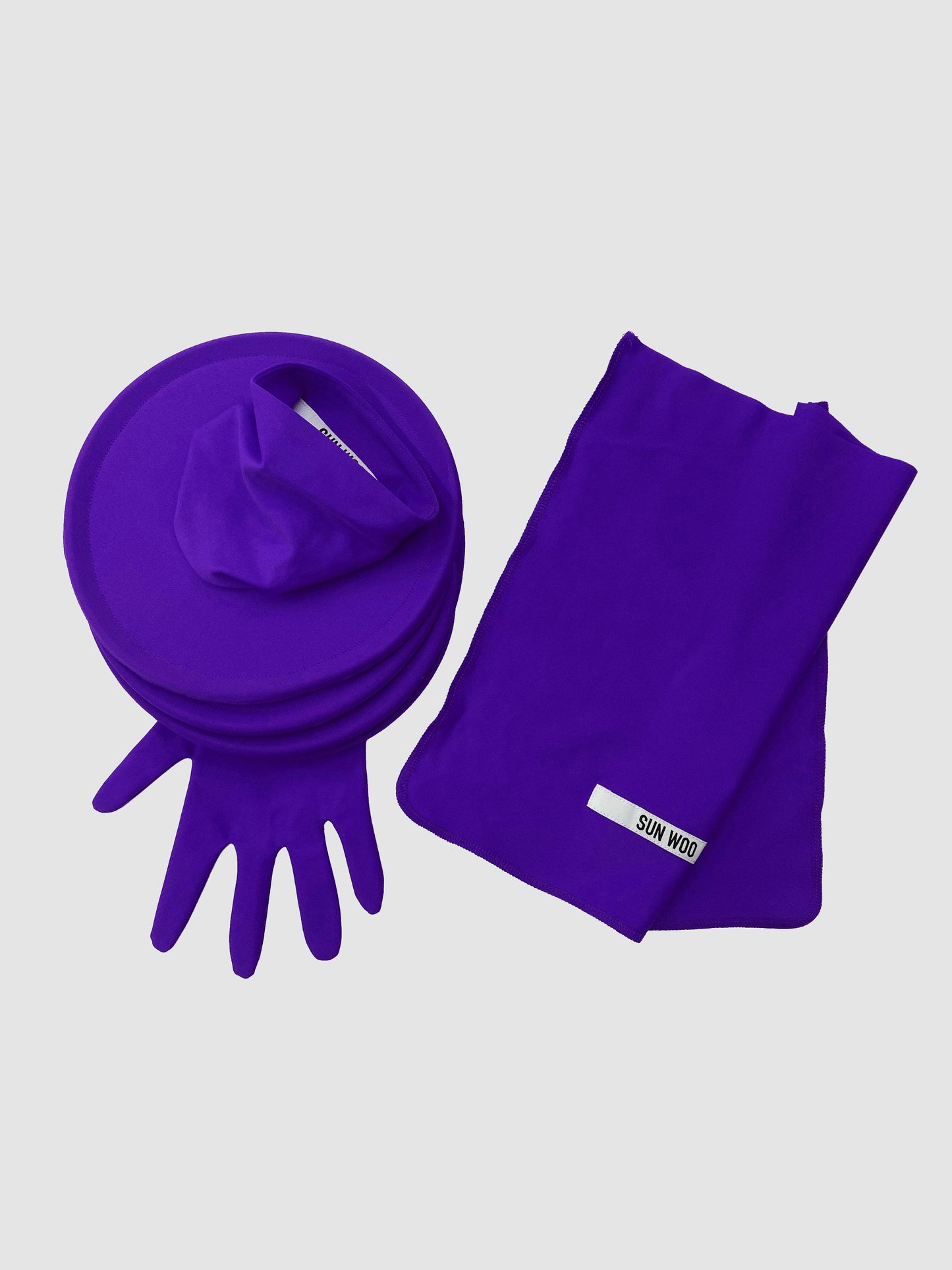 Violet Discs Glove-Sun Woo-APOC STORE