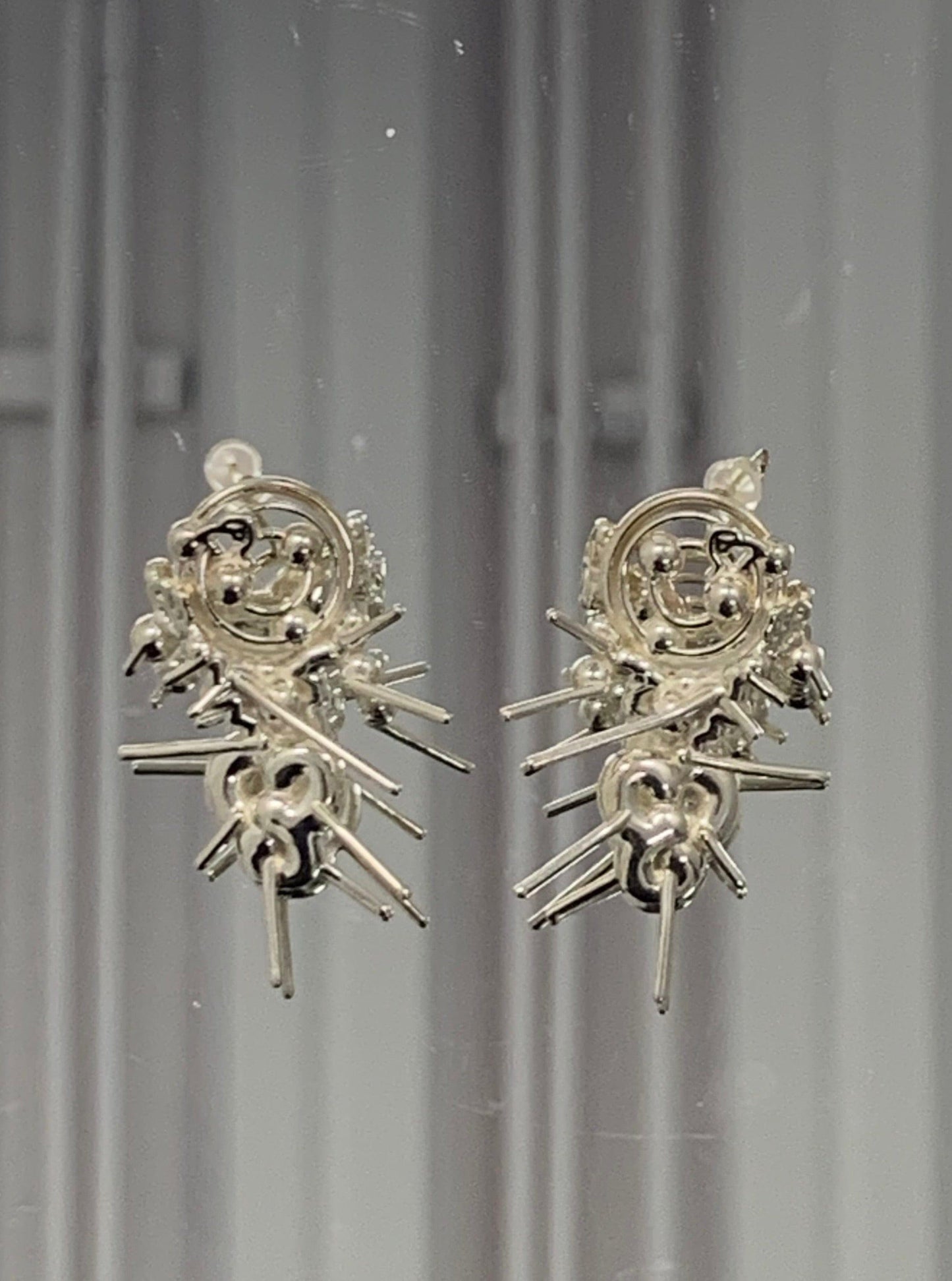 YJ04 the spikes Earring-YINGLIN-APOC STORE