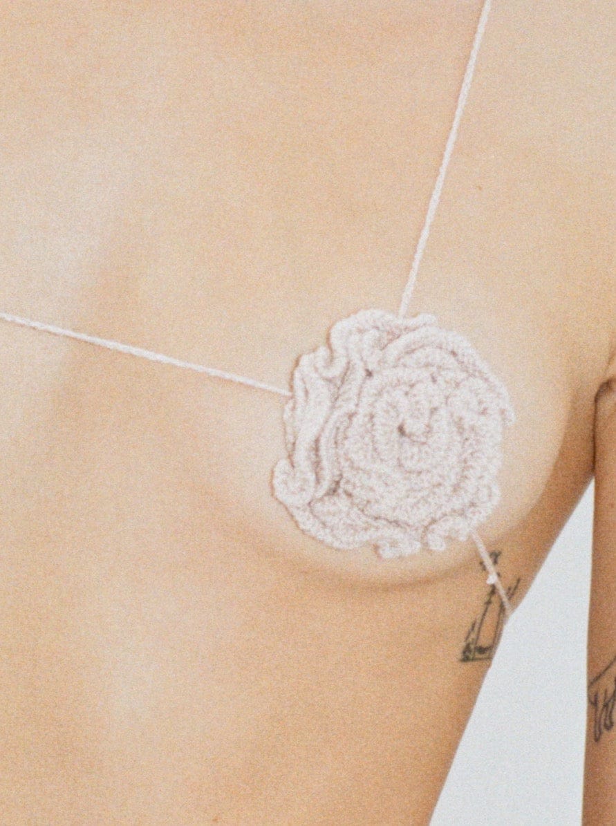 Knitted micro bra-Nastyamasha-APOC STORE