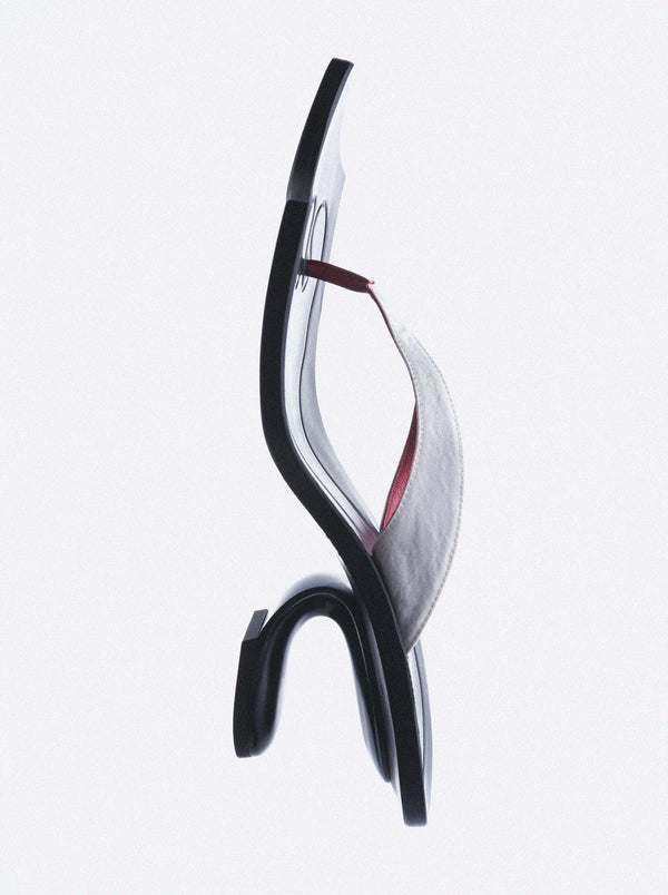 Drago Sandals White & Red-BHIVE-APOC STORE