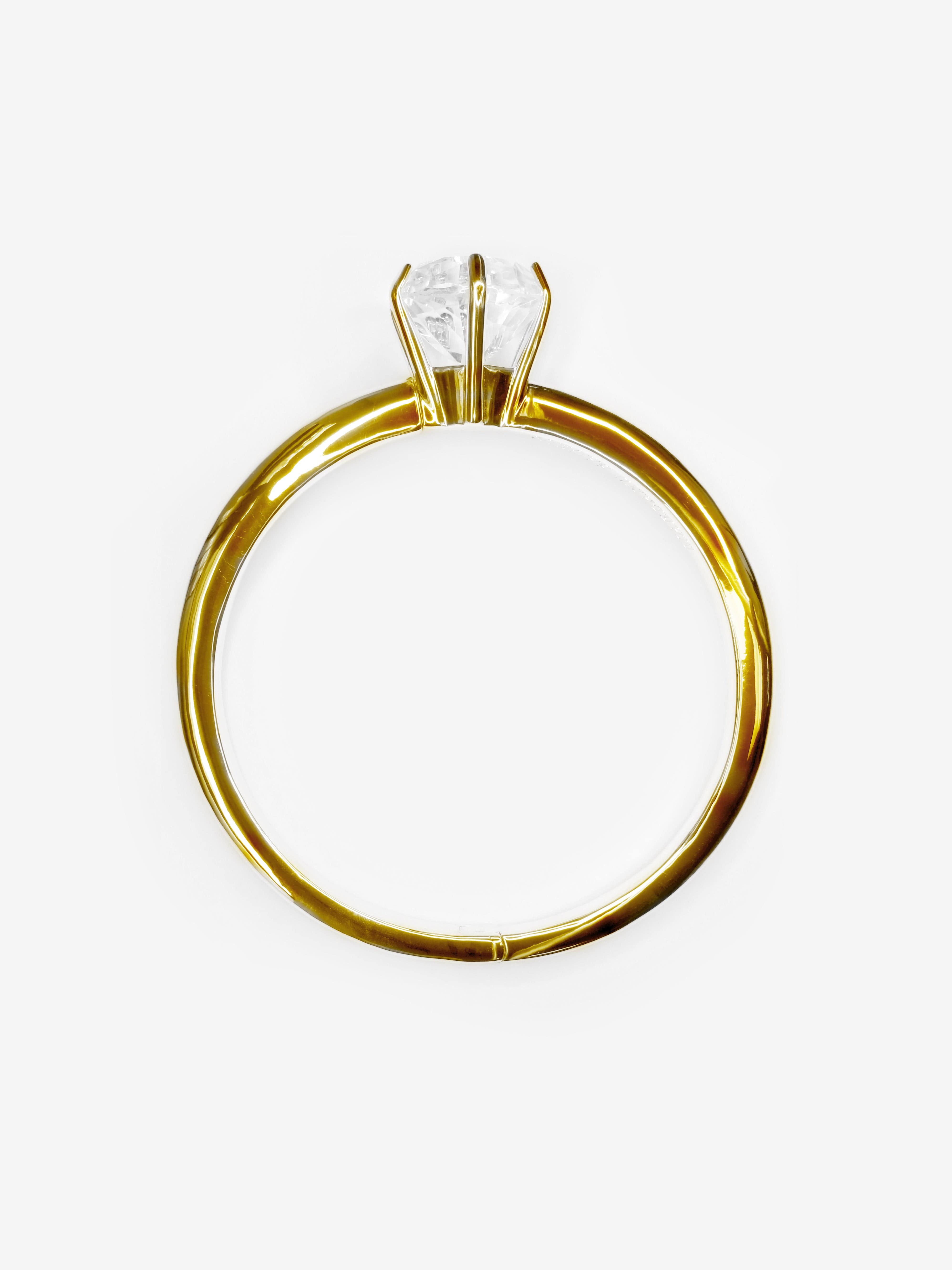 The Big Ring Necklace Gold – APOC STORE