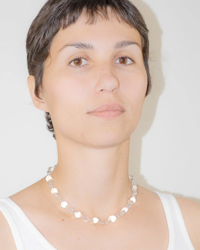 Orb Mini Necklace Transparent-Clara Schweers-APOC STORE