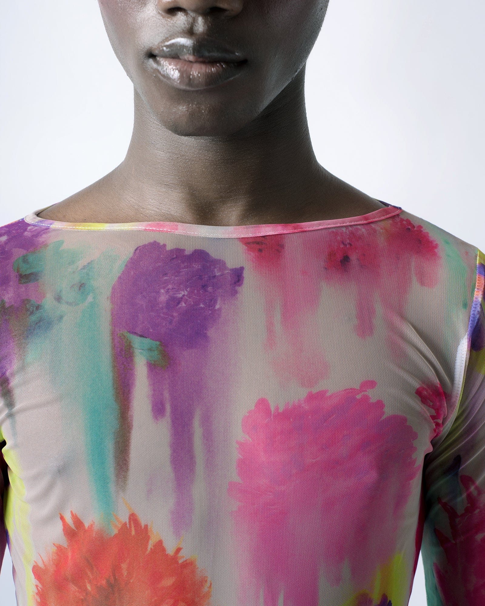 "Nordic garden" tattoo top-KAWAkEY-APOC STORE