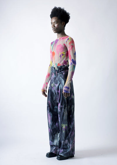 "Nordic garden" tattoo top-KAWAkEY-APOC STORE