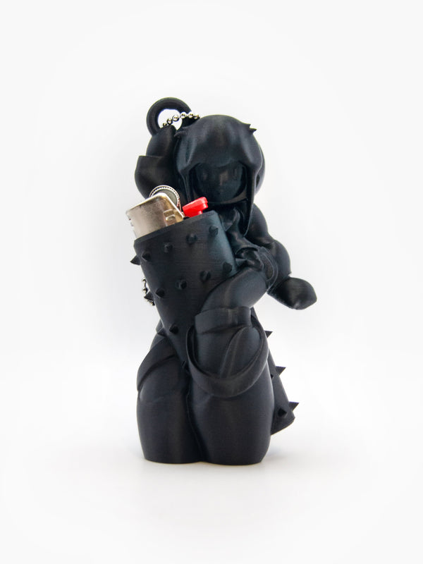 Punisher Lighter Keychain-Gabrielle Rosenstein-APOC STORE