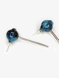 Sucker Earrings - Blue Raspberry-Marland Backus-APOC STORE