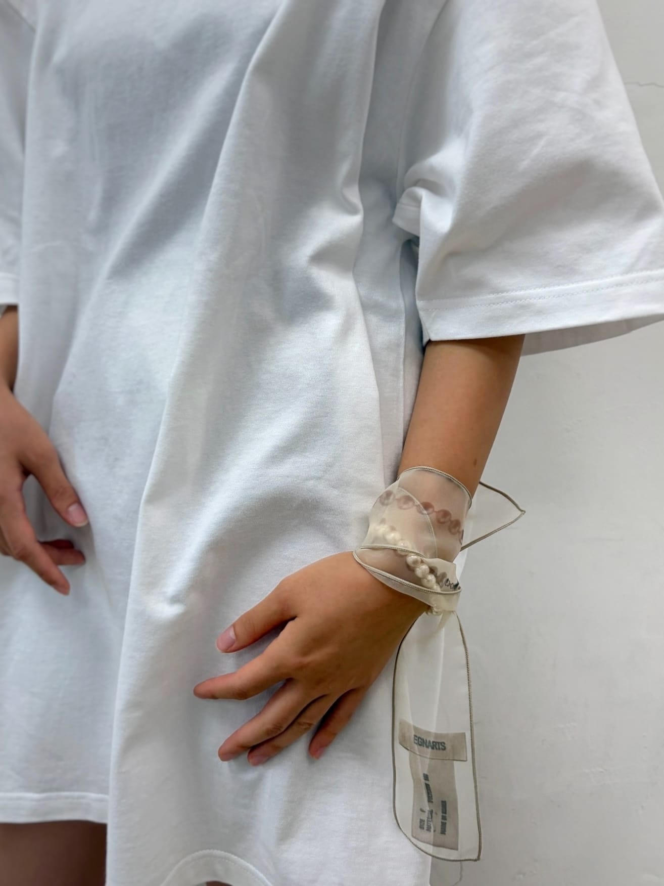 Organza Pearl Bracelet-EGNARTS-APOC STORE
