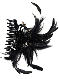 Feather Hair Clip-Lou de Bètoly-APOC STORE