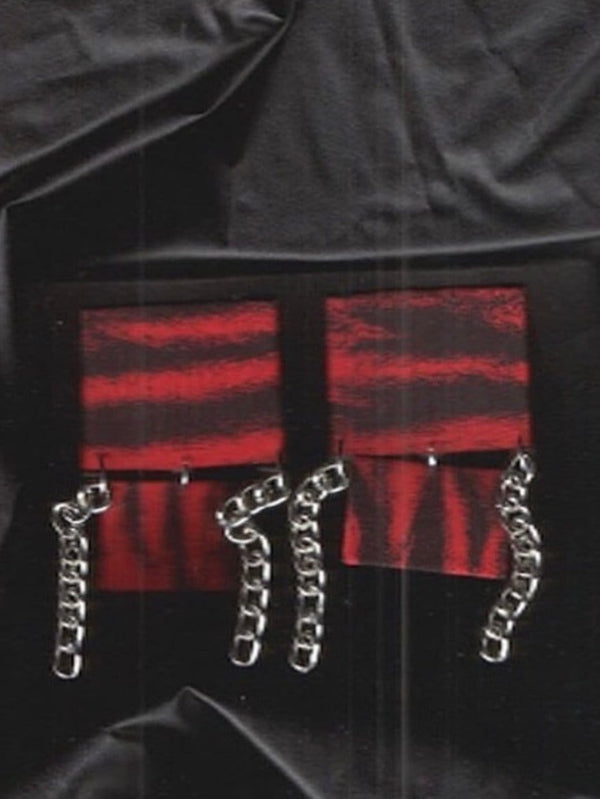 Red LAVA Earrings-Baggira-APOC STORE