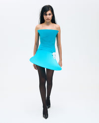 Crumple Brooch Blue-Onrushw23fh-APOC STORE