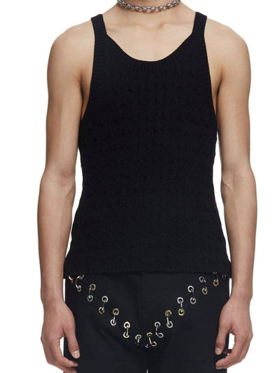 Cable Knit Tank-XIMONLEE-APOC STORE