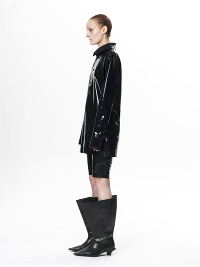 Balck Signature Latex Shirt-harri-APOC STORE