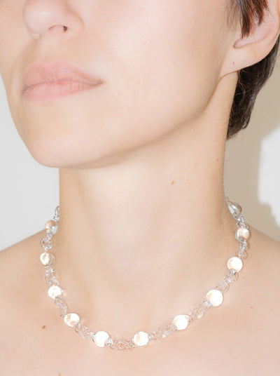 Orb Mini Necklace Transparent-Clara Schweers-APOC STORE