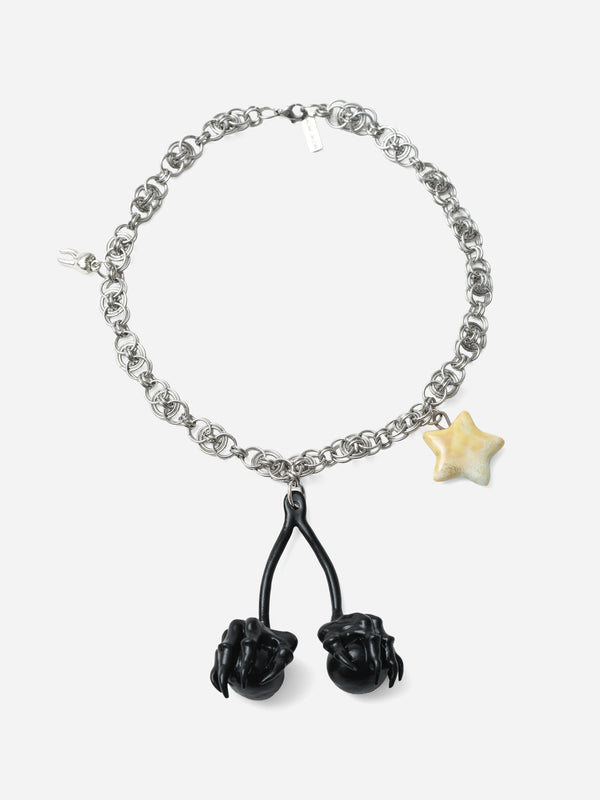 Black Cherry Necklace-Naomi Gilon-APOC STORE