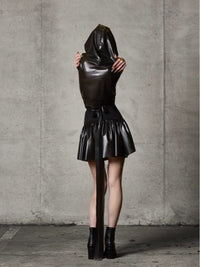Pleated Mini Skirt-Shers Studios-APOC STORE