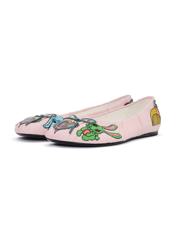 BAGGY BALLET FLATS BABY PINK-BHIVE-APOC STORE