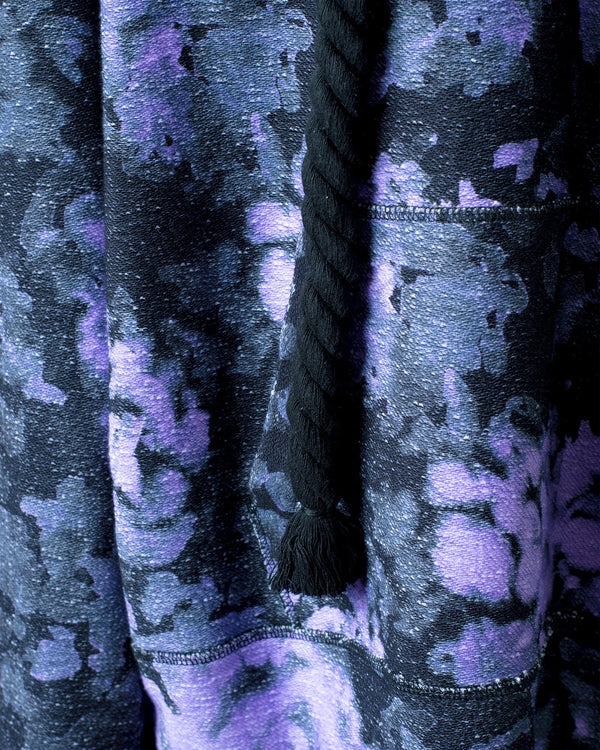 Impressionistic roses" hoodie-KAWAkEY-APOC STORE