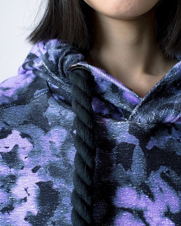 Impressionistic roses" hoodie-KAWAkEY-APOC STORE