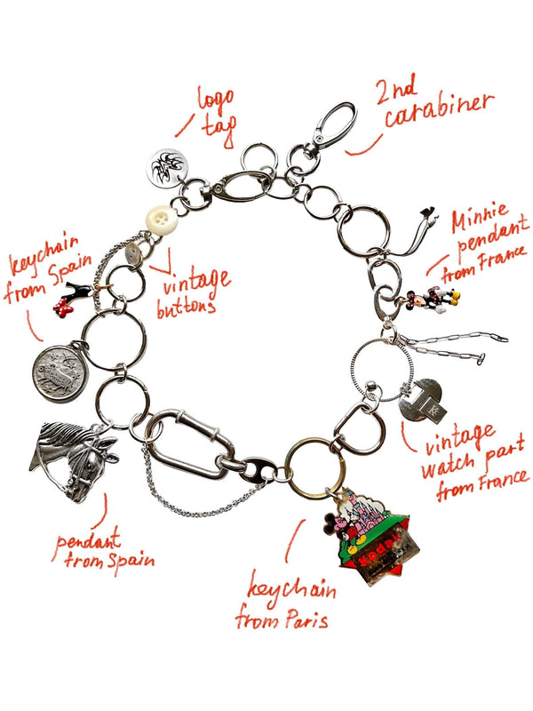 Continental Charms chain-Alisa Cayoo-APOC STORE