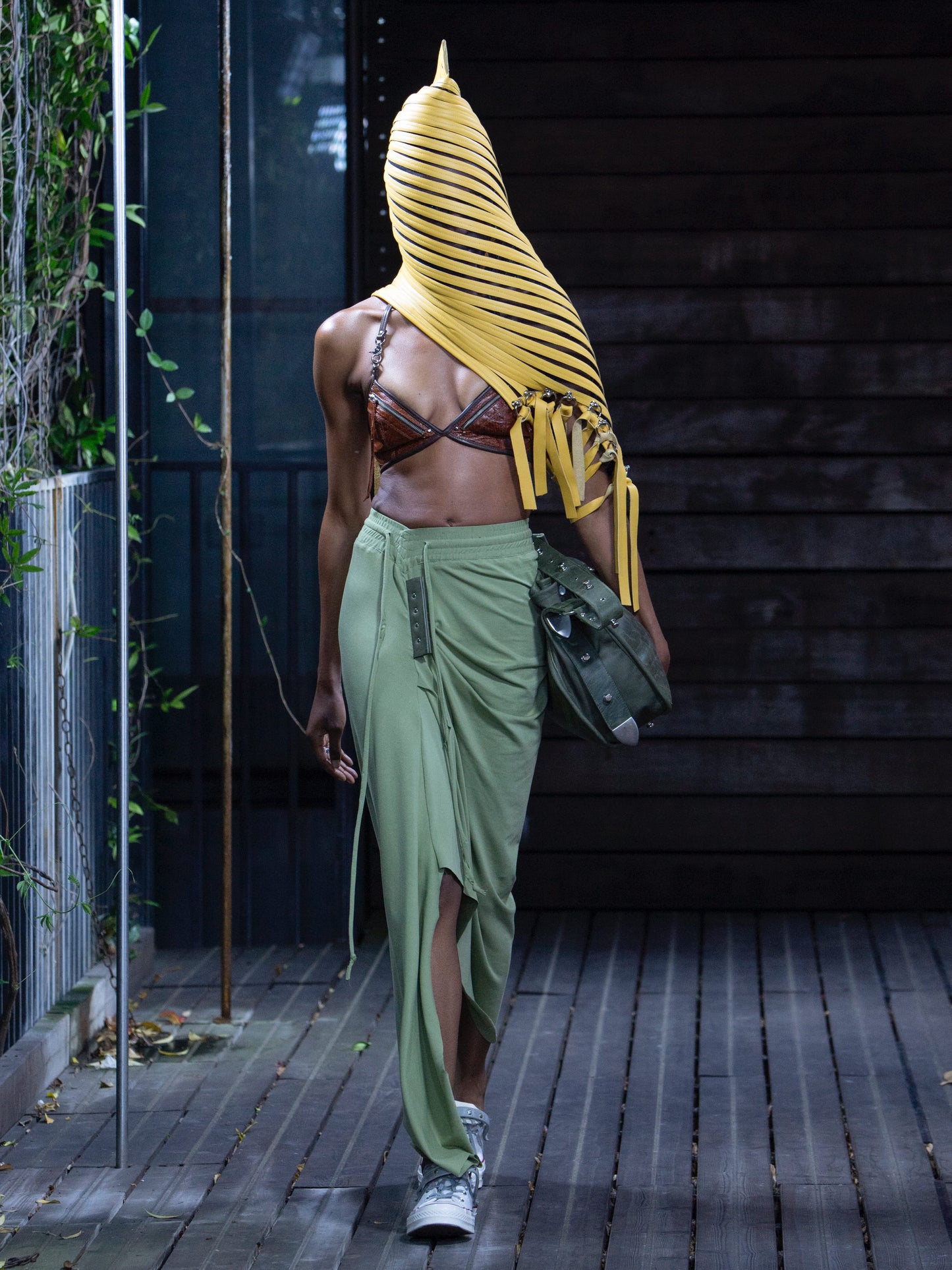 LP SS26 TAB SKIRT-LEO PROTHMANN-APOC STORE