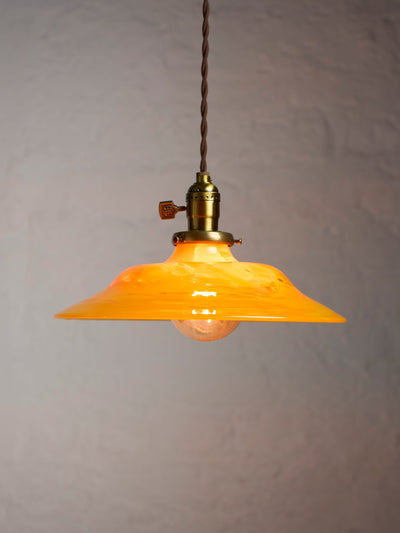 Pendant Lampshade (Yellow)-Leo Kaspar-APOC STORE