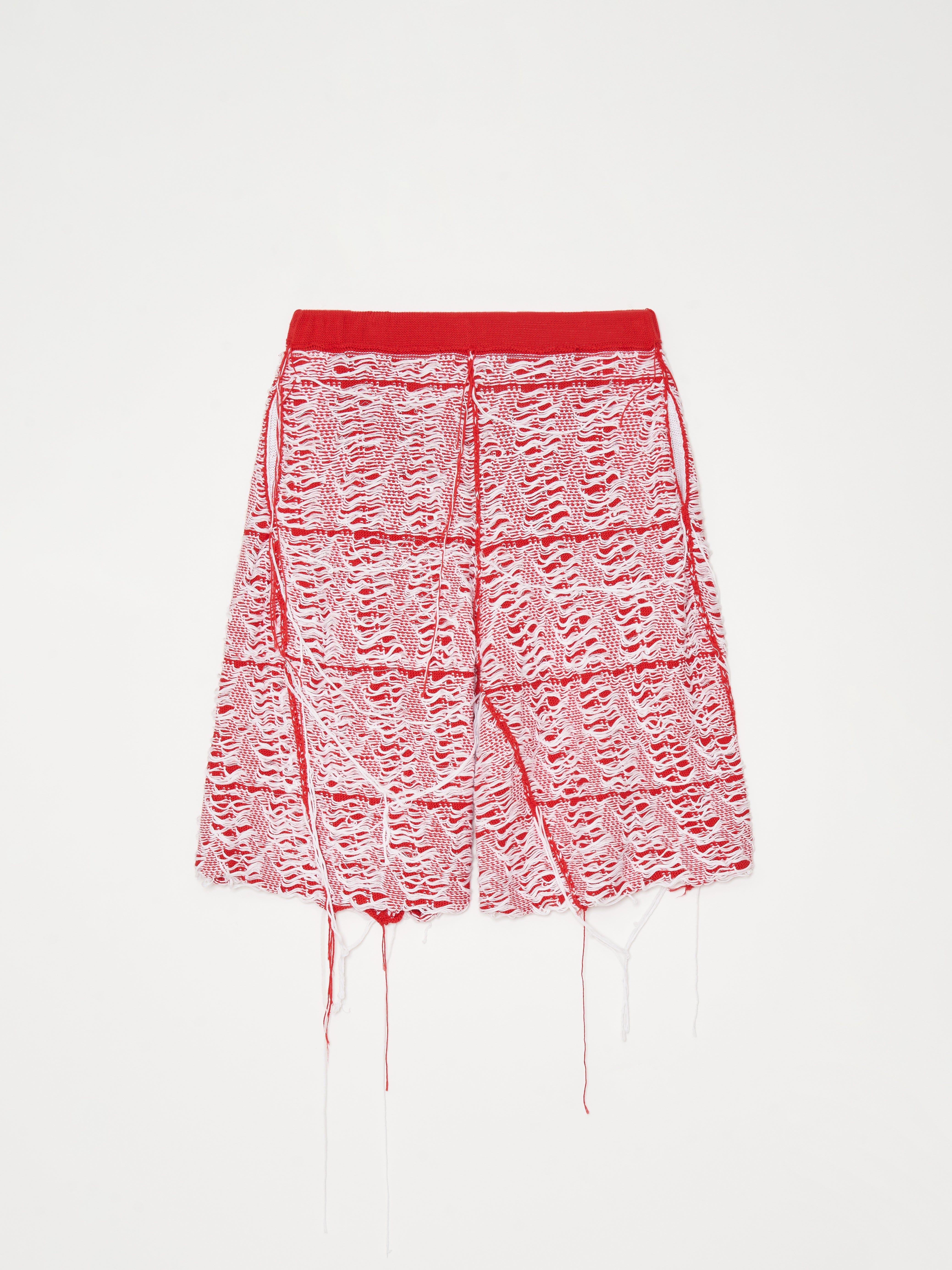 Error Knitted Shorts 001 - Red – APOC STORE