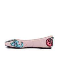 BAGGY BALLET FLATS BABY PINK-BHIVE-APOC STORE