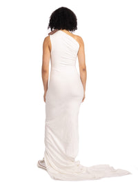 LP SS26 TAB GOWN-LEO PROTHMANN-APOC STORE